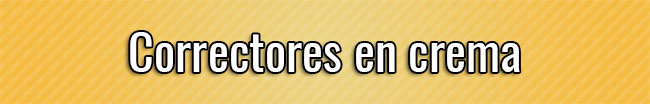 Correctores en crema