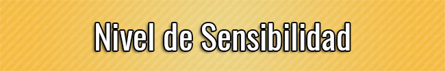 Nivel de Sensibilidad