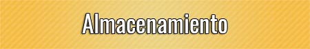almacenamiento