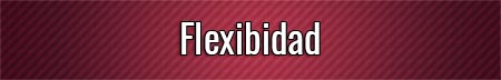 flexibidad