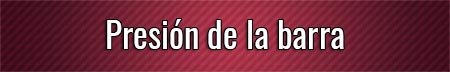 presion-de-la-barra