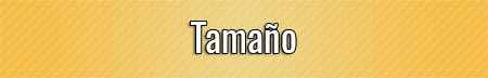 tamaño