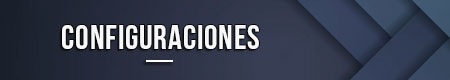 configuraciones